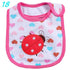 Cartoon Cotton Baby Bib Infant Saliva Towels Baby Waterproof Bibs Newborn Wear Babies Accessories