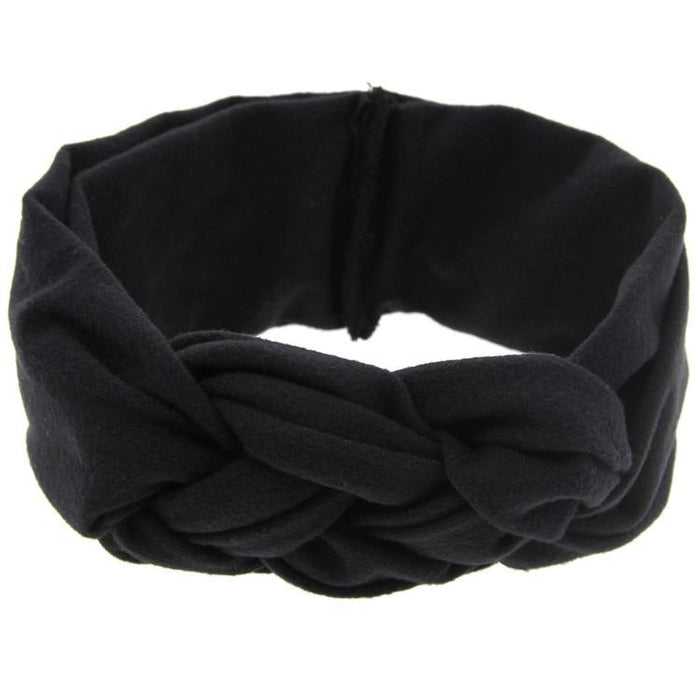 Modern Luxury Handmade Hair Band Headband Bow Hairbands Knot Kids Turban For Girls