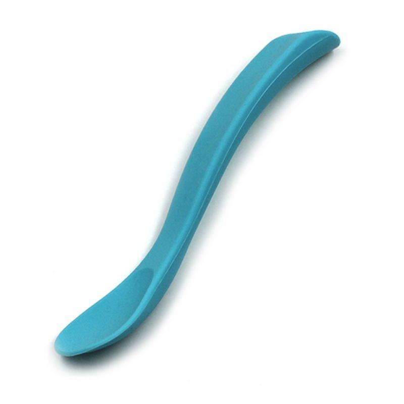 Baby Soft Flexible Silicone Spoon Food Grade Baby Feeding Spoons Safety Tableware Infant Learning Spoons For Boys And Girls