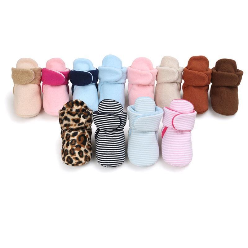 Baby Newborn Faux Fleece Winter Warm Infant Toddler Shoes Classic Floor Boys Girls Boots