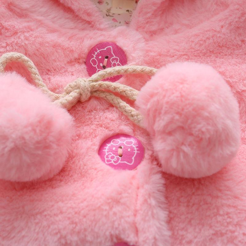 New Brand Newborn Toddler Infant Baby Girls Thick Coat Hooded Coat Jacket For Girls And Baby