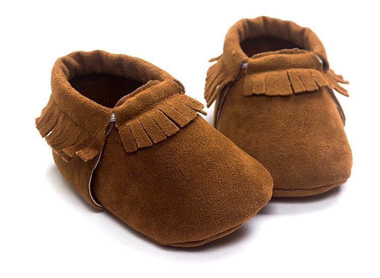 Baby PU Soft Soled Non-slip Leather Shoe For Autumn And Winter Warm Comfortable Shoes