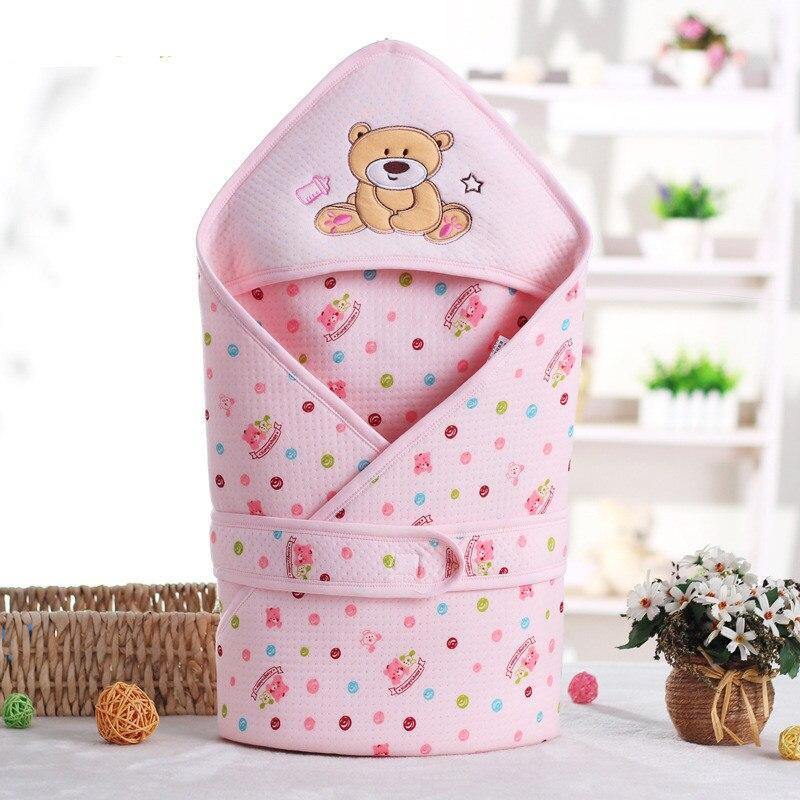 Cotton Infant Baby Sleeping Bag Envelope For Newborn Baby Bedding Wrap Sleepsack For Baby Blanket