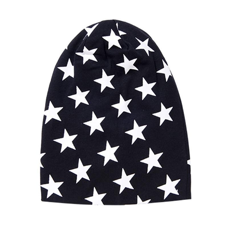 Baby Street Dance Hip Hop Hat Star Baby Beanie Cap And Scarf for Boys And Girls For Autumn Winter