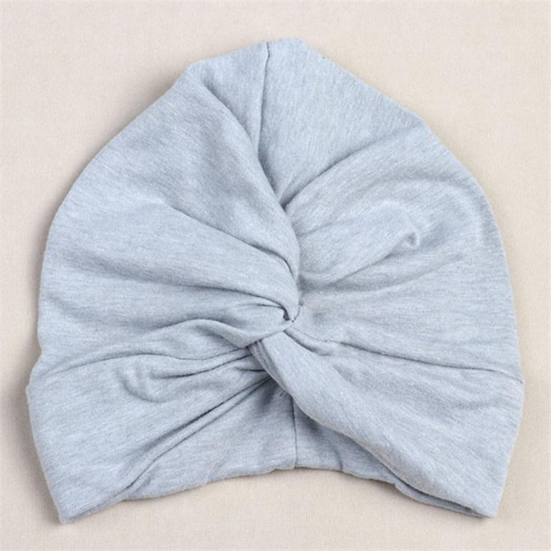 Indian Baby Turban Hat Cotton Baby Girls Kids Turban Headband Hair Head Bands Wrap Accessories for Children