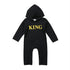 Boy Jumpsuits Newborn Baby Boy Kids King Romper Jumpsuit Outfits Fpr Boys In Short And Long Variant With Print