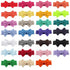 Cotton Elastic Newborn Baby Girls Solid Color Headband Bowknot Hair Band Children Infant Headband Bow for kids