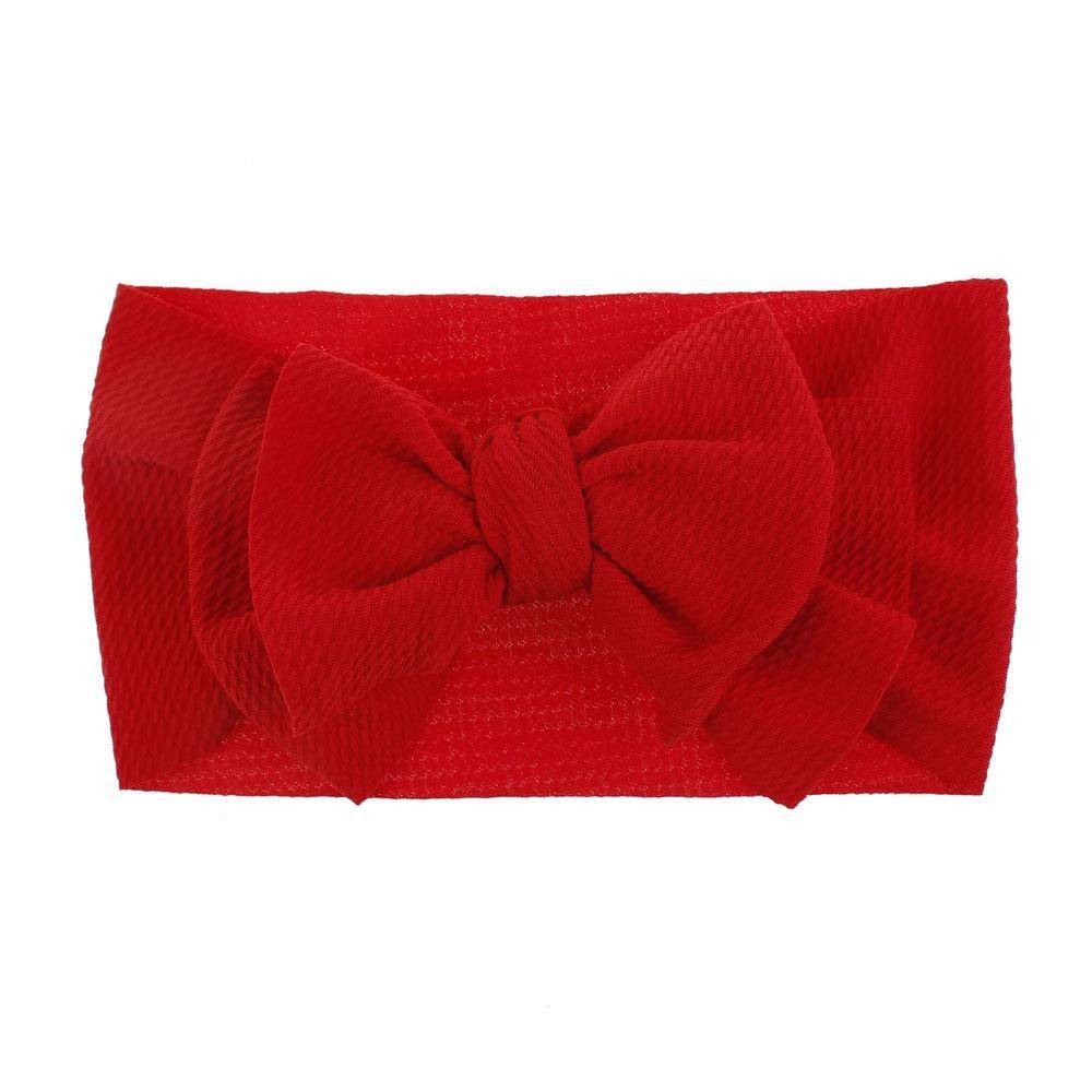 Baby Large Bow Girls Headband Big Bowknot Head wrap Kids Bow for Hair Cotton Infant Newborn Headbands For Baby