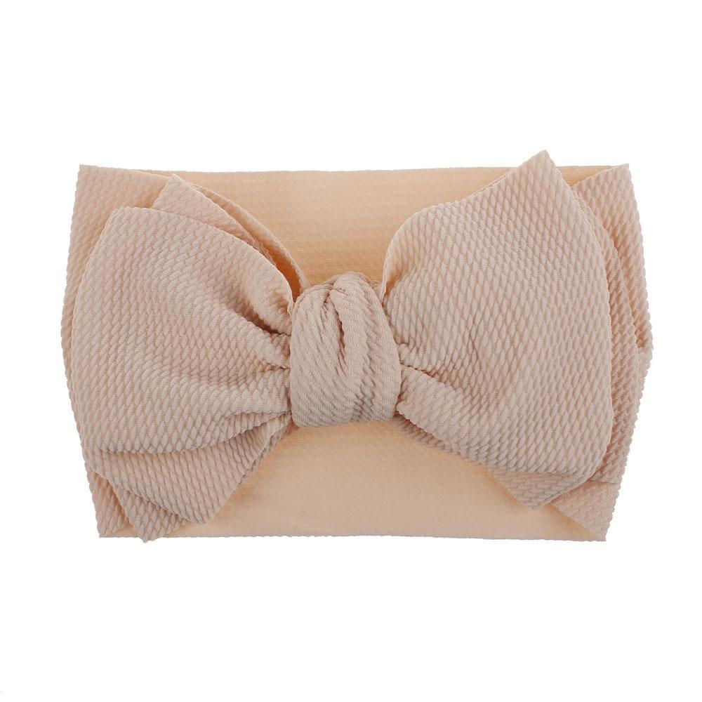 Baby Large Bow Girls Headband Big Bowknot Head wrap Kids Bow for Hair Cotton Infant Newborn Headbands For Baby