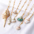 New Boho Conch Shell Amazing Necklace Sea Beach Shell Chain Pendant Elegant Necklace For Women Collier Femme Shell Cowrie Modern Summer Jewelry Bohemian