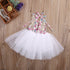 Handmade Girl Dress With Sequins Baby Girls Dress Tulle Tutu Floral Dress Baby Dresses Sundress Baby Clothing For Wedding and Celebrations