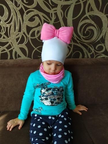 infant Baby Hat Girl big bow Butterfly Knot Cap cotton Collar Scarf set hat for girls baby