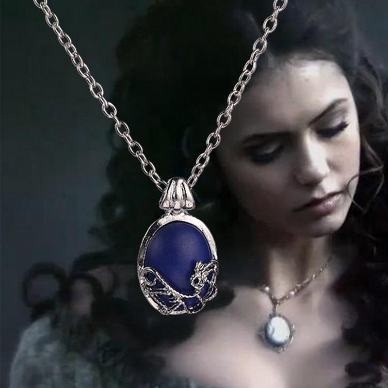 Popular The Vampire Diaries Necklace In Vintage Katherine Pendant Fashion Movie Jewelry Design made for Women