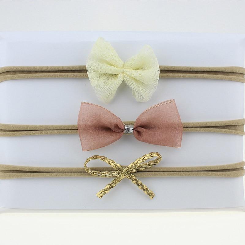 Flower Trendy Baby Headband For Girl Bows Crown Head Bands Cute Newborn Headbands Hairbands Baby Hair Accessories