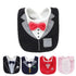 Newborn Scarf Baby Bib Waterproof Feeding Bib Bandana Bow Tie Baby Bibs Silicone Bib For Kids