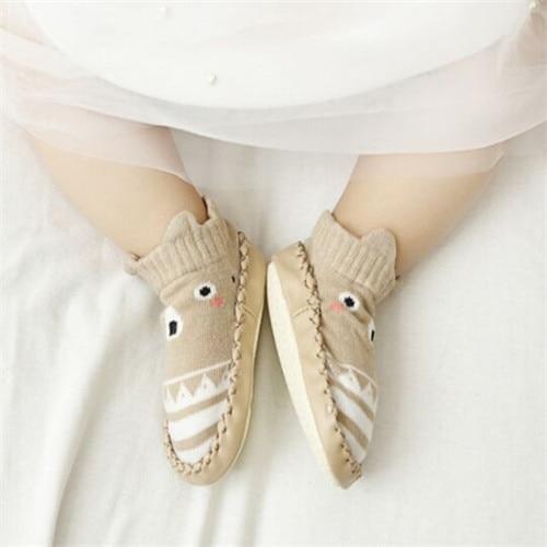 Infant Walkers Leather Cotton Newborn Baby Soft Sole Shoe For Boy And Girl Breathable Shoes Excellent Baby Gift