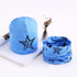 Star Print Cotton Hat And Scarf  Baby Beanie Kids Caps Children's Accessories In Modern New Design For Boys and Girls