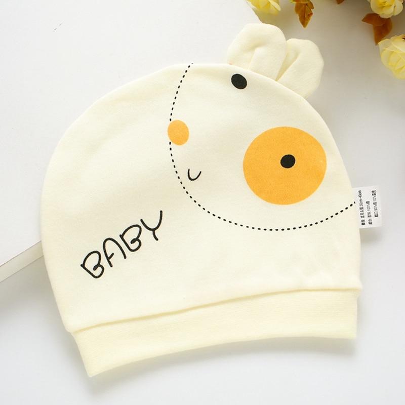 Modern Baby Sleeping Hats Cotton Printed Baby Hats  Caps Newborn Baby Accessories For Baby Girls