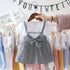 Retro Modern Baby Girl Clothing 0-3Y Casual Toddler Dress Plaid Fake Party Birthday Dress For Girls Between 6-24 Months