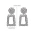 Luxury Modern Trend Fashion Statement Earrings 2020 Style Big Geometric Round Earrings For Women and Girls