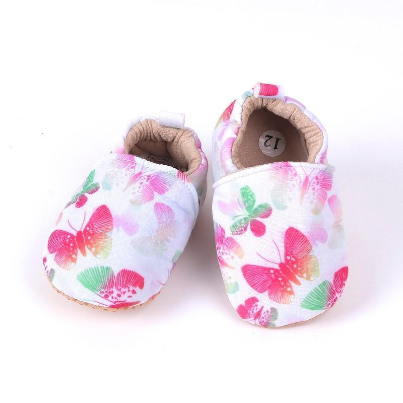 Newborns Soft Baby First Walkers Infant Toddler Shoes Cute Flower Soles Durable Crib Shoes Kids Footwear