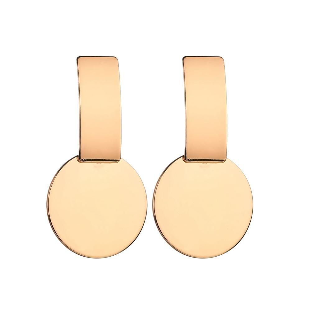 Luxury Modern Trend Fashion Statement Earrings 2020 Style Big Geometric Round Earrings For Women and Girls