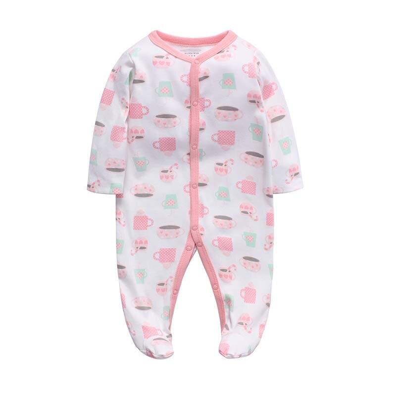 Modern Colorful Baby Boys/Girls Blanket Sleepers Newborn Babies Sleepwear Infant Long Sleeve Romper Jumpsuit for Kids