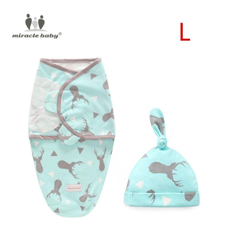 Baby Swaddle Blanket With Cap Swaddle Wrap Swaddling bag  Baby Sleeping Bag