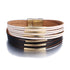 Legendary Amazing New Modern Fashion Pearl Elegant Multi-Layer Leather Handmade Bracelet Bangle Luxury For Woman