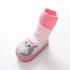 Baby Warm Stretchy  Booties Sock With Rubber Soles For Newborn Baby Girl And Boy Socks Slipper