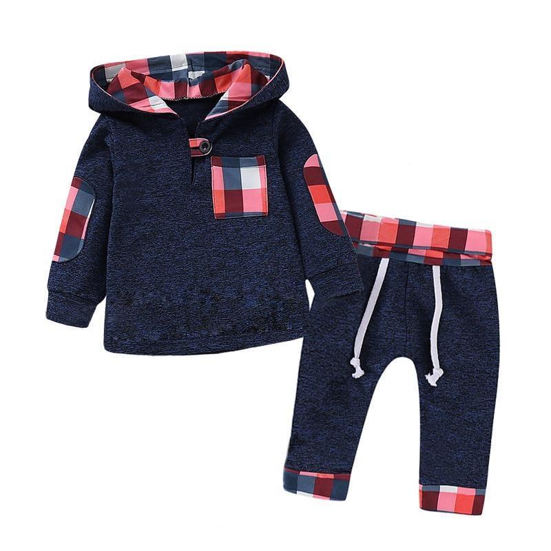 Newborn Baby Clothes  Hoodies+Pant 2pcs Outfit Suit Costume Infant Clothing For Baby boys Set