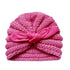 Handmade Knitted Winter Baby Hat for Girls Candy Color Enfant Baby Beanie Turban Hats Newborn Baby Cap