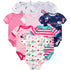 8PCS Set Modern Baby Rompers Cotton Overalls Newborn Clothes Jumpsuit Sumemr Baby set for Boys and Girls Kids