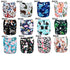 Baby Pocket Cloth Diaper Nappy Reusable Adjustable Washable No Inserts Nappie For Baby In Modern Printed Style