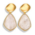 New Vintage Earrings And Geometric Shell Earrings For Women Resin Drop Earrings