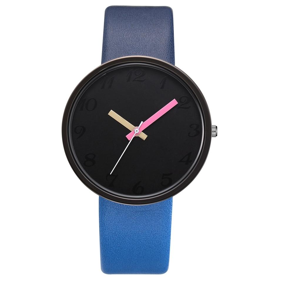 Modern Women Watch Gray Contrast Quartz Watch For Watch  Lovers Unisex Casual Modern Style