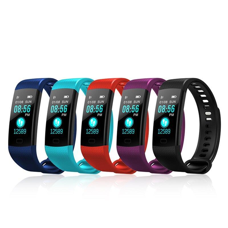 Smart Watch Sports Fitness Activity Heart Rate Tracker Blood Pressure wristband IP67 Waterproof band Pedometer for IOS Android