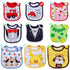 Cartoon Cotton Baby Bib Infant Saliva Towels Baby Waterproof Bibs Newborn Wear Babies Accessories