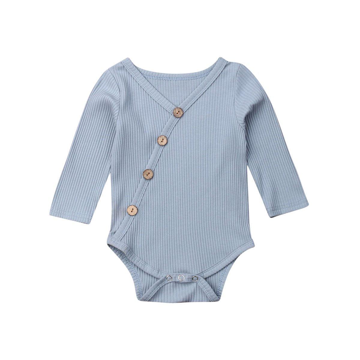 Modern Handmade Elegant Baby Boy and Girl Toddler Newborn Long Sleeve Romper Jumpsuit Outfit For Kids