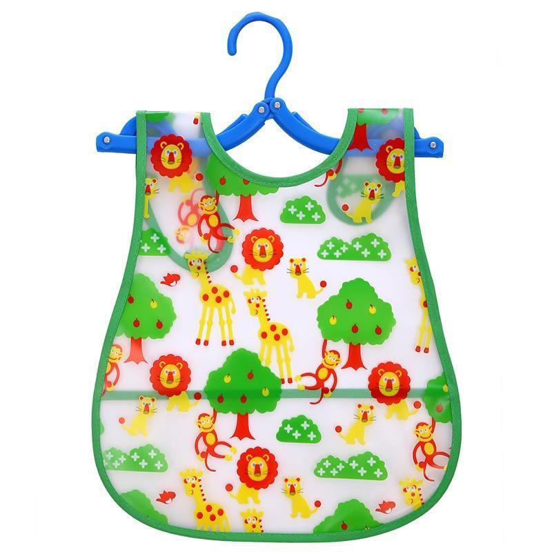 Adjustable Baby Bibs Waterproof Lunch Feeding Bibs Baby Cartoon Feeding Cloth Children Baby Bib for Kids