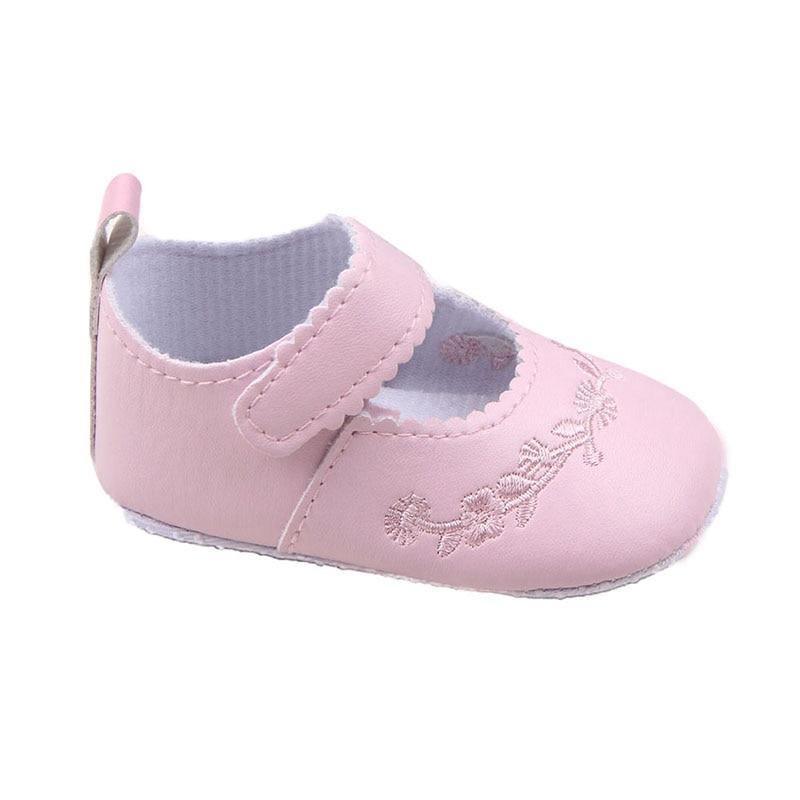 Newborn Baby Girl Shoes First Walkers Lovely Sneakers Infant Kids Girls Princess Shoes