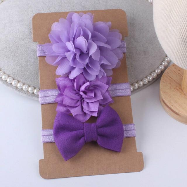 Baby Girls Boys Headbands Toddler Hair Band Solid Newborn Bow Headwear Photo Props Kids Gifts for Kids