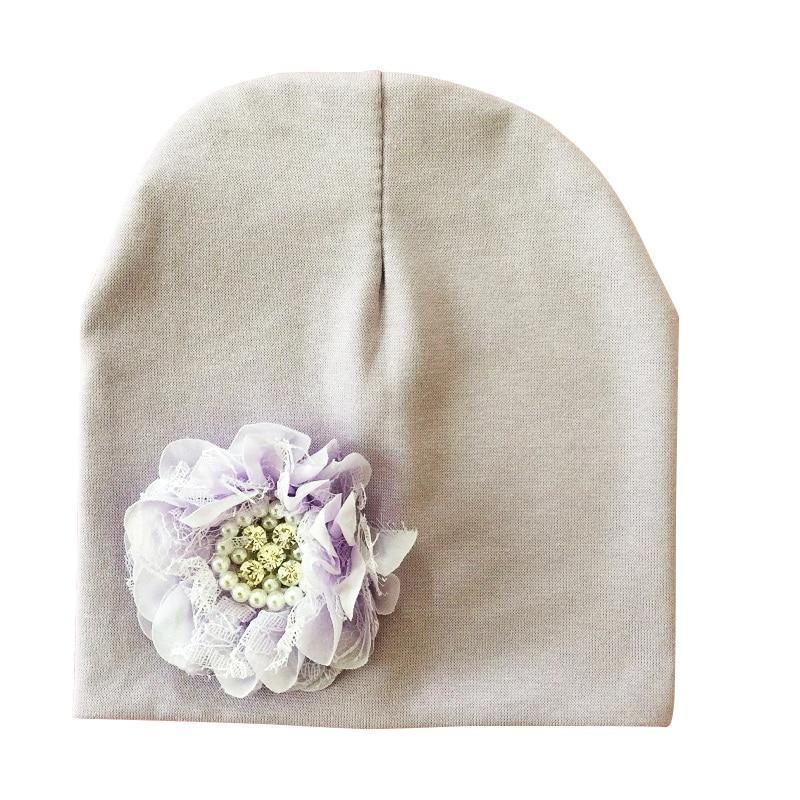 Baby Hat Winter Baby Cap Cotton Floral Hat For Baby Girl Flower Children Cap Kids Accessories For Newborn Baby