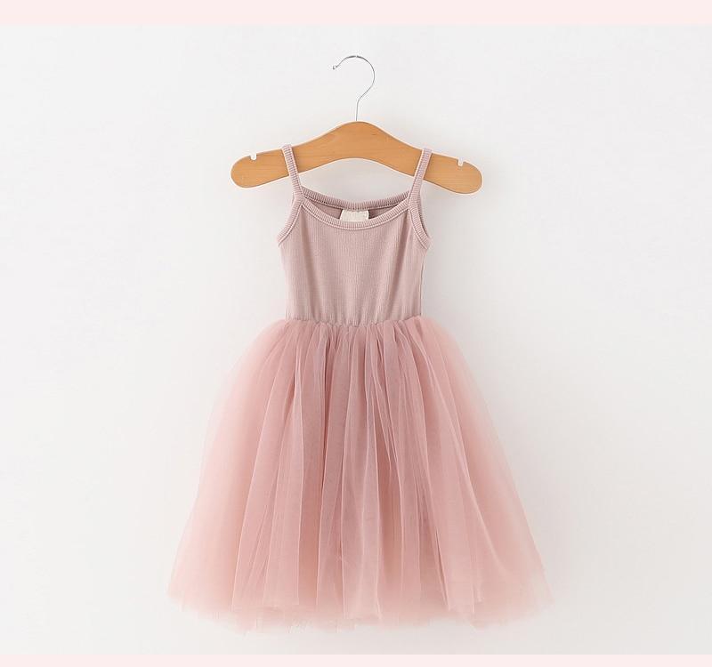 Ballet Luxury Modern Summer Baby Girl Outfit Christening Newborn Gown for Children Kids Dress