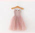 Ballet Luxury Modern Summer Baby Girl Outfit Christening Newborn Gown for Children Kids Dress