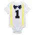 Baby Clothing Bow Body Rompers Clothing Newborn Baby Clothes Jumpsuit for Baby Boys and Girls  For Birthday Party