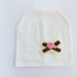 Modern Elegant Baby Girl Hat Cap With Bow and Dots Cotton Flower Beanie for Girls Butterfly Knot