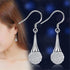 Elegant 925 Sterling Silver New Jewelry Shambhala Luxury Zirconia Epic Female Vintage Stud Earrings