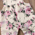 Newborn Toddler Baby Girls Flower Strap Ruffles Romper Jumpsuit Outfit For Girls In Modern New Design