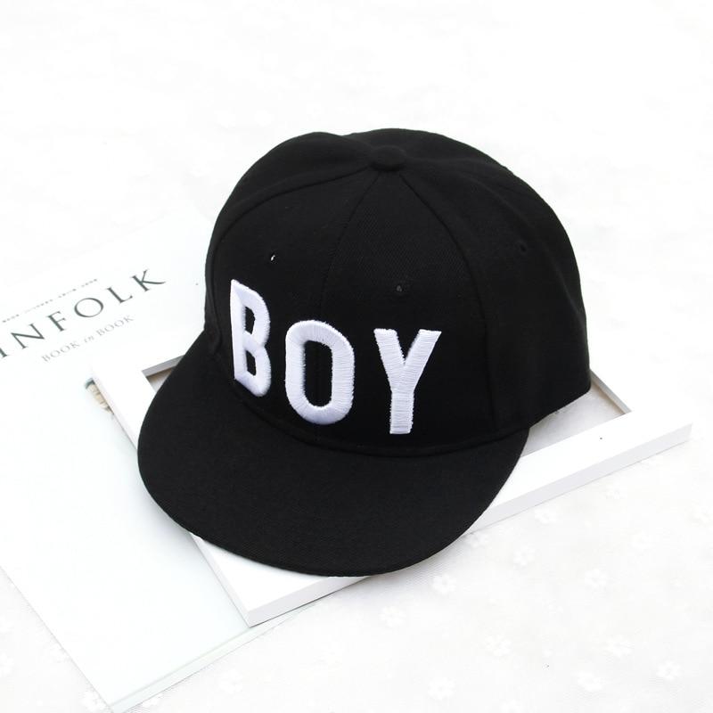 Boys Baseball Cap For Boys Children Hip Hop Letter Boy Embroidery Sun Hat